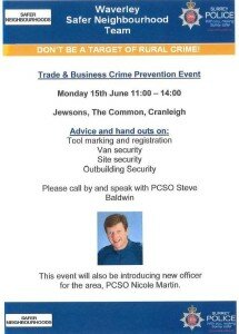 Trade & Business Crime Prevention Event