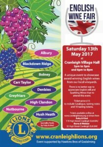 Cranleigh Lions English Wine Fair